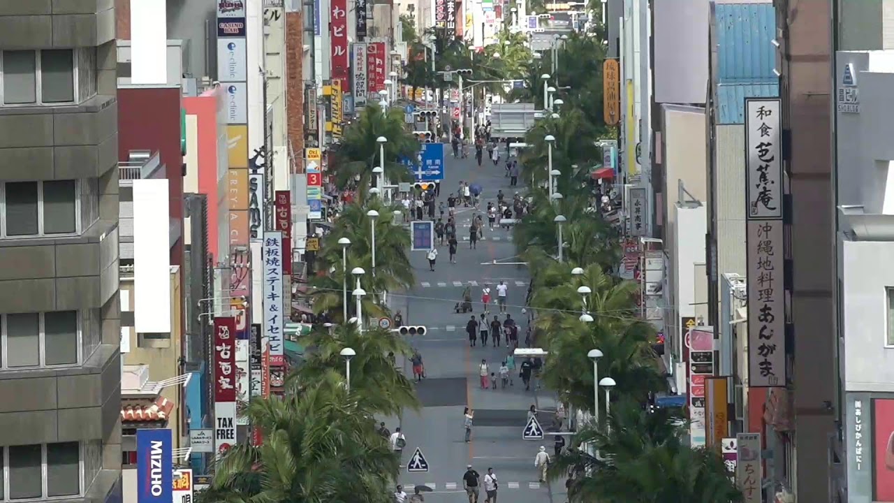 【LIVE】那覇大綱挽まつり 旗頭行列@国際通り