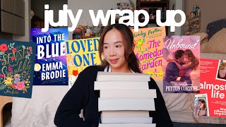 all the 9 books i read in JULY! *july wrap up 2026*