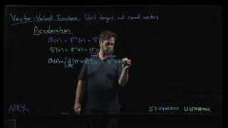 Vector-Valued Functions - Unit Tangent and Normal Vectors: 07. Acceleration