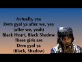 Alkaline - Black Heart (Official Lyrics)