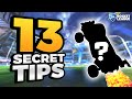 13 SECRET Rocket League Tips For New Players (BEGINNERS & LOW RANKS)