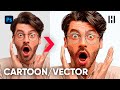 Cómo convertir una Imagen a Vector (Efecto Cartoon) con Photoshop