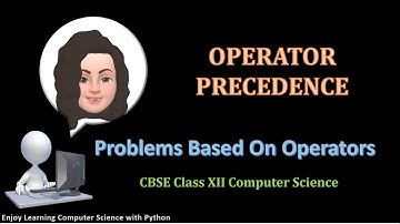 Operator Precedence - Problem Solving