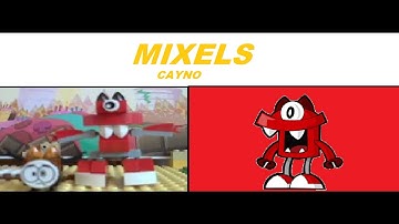 LEGO Mixels Cayno - How to Build