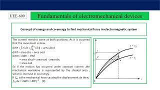 Lecture_5:  Concept of energy and coenergy