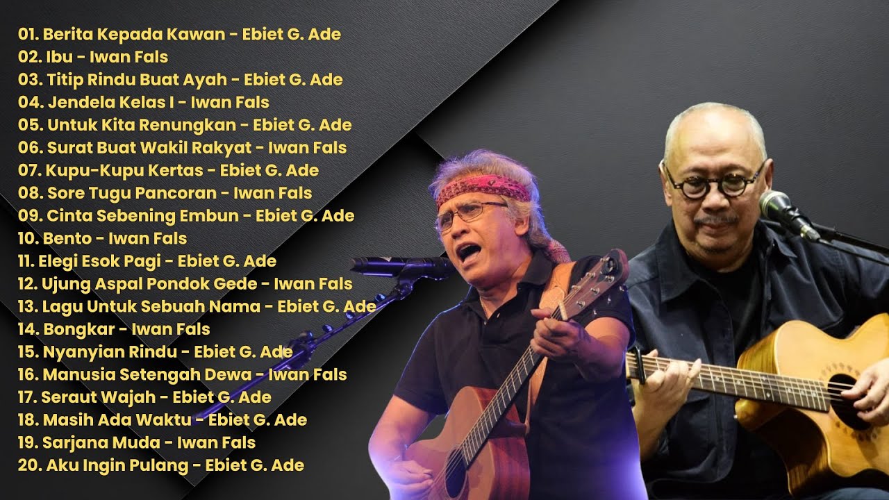 EBIT G ADE & IWAN FALS, LAGU TERBAIK DUO LEGEND‼️ #iwanfals #ebitgade #bento  #untukkitarenungkan