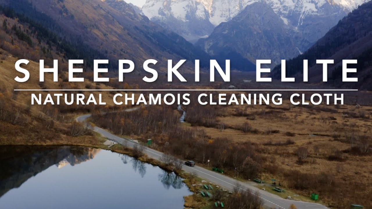 SHEEPSKIN ELITE CHAMOIS LEATHER CLOTH YouTube