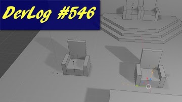 Building a throne room in Blender part 90 - Enchanted Lands Devlog #546