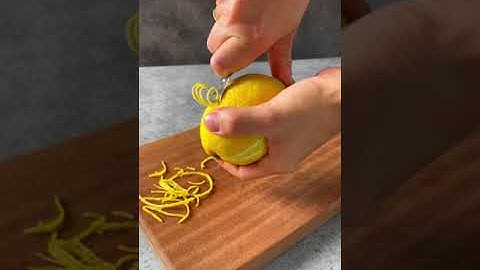 5 Ways to Zest a Lemon