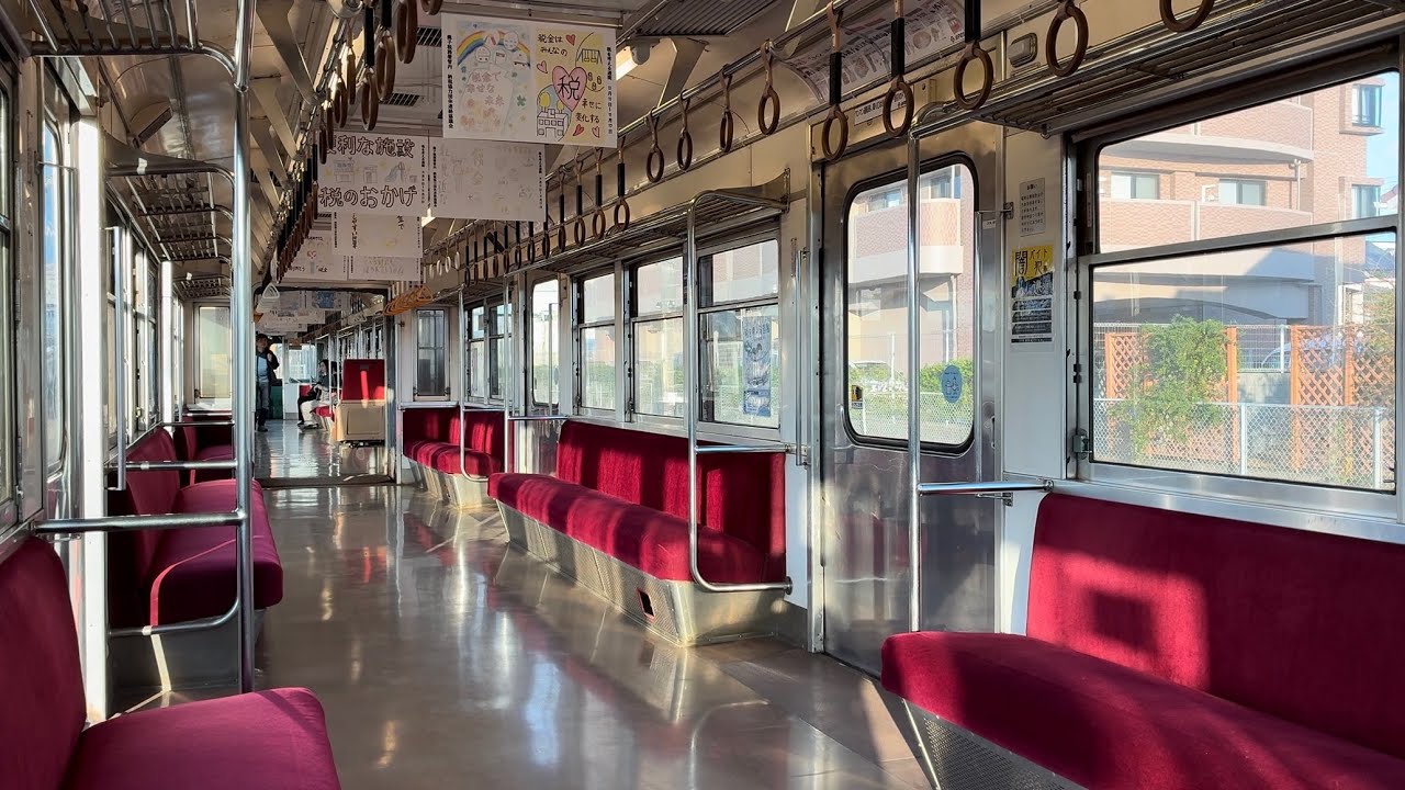 【抵抗制御】銚子電鉄2000形(京王初代2000系)走行音 / Choshi-electric-railway 2000 sound (4K)