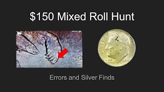 $150 Mixed Roll Hunt Silver Found!