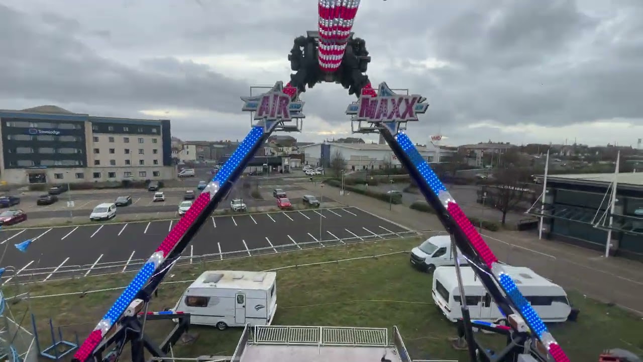 Wheatley’s Air Maxx (On ride) Hartlepool Valentine’s funfair 2026