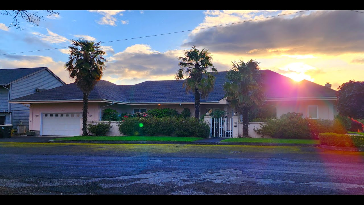 Waterfront real estate drone video — Lakeshore House, Centralia WA, 4K aerials