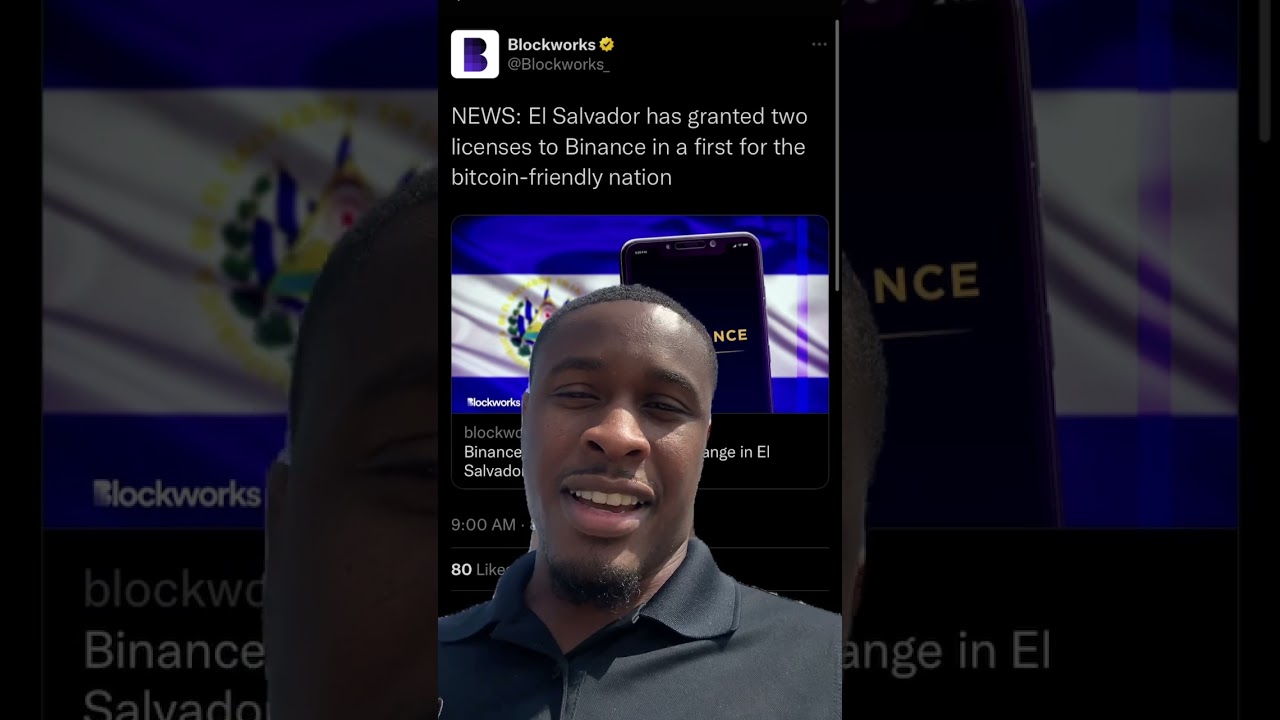 Binance gets license for exchange in El Salvador #BNB #crypto #exchange -  YouTube