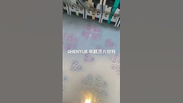 SHENYUE HOTFIX SPANGLE material