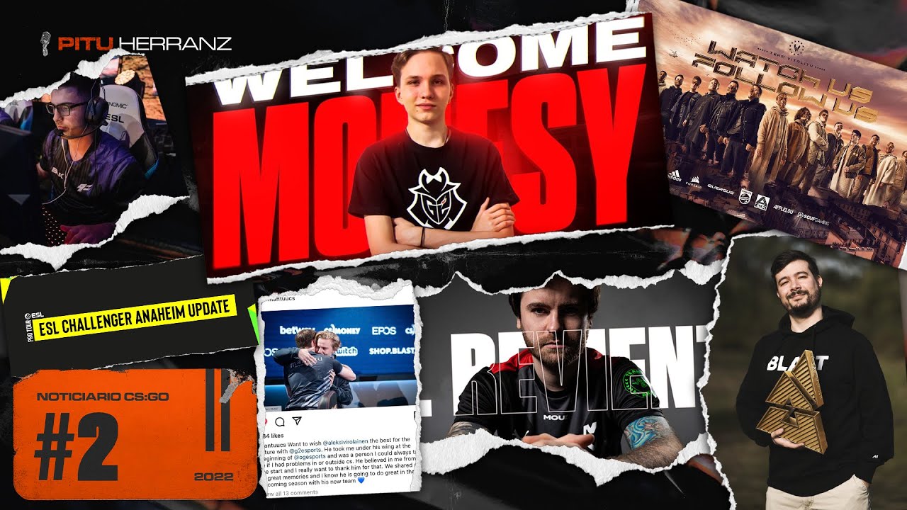 m0NESY a G2, try sale de 9z, el trío de Astralis a Vitality | Noticiario #2 CS:GO