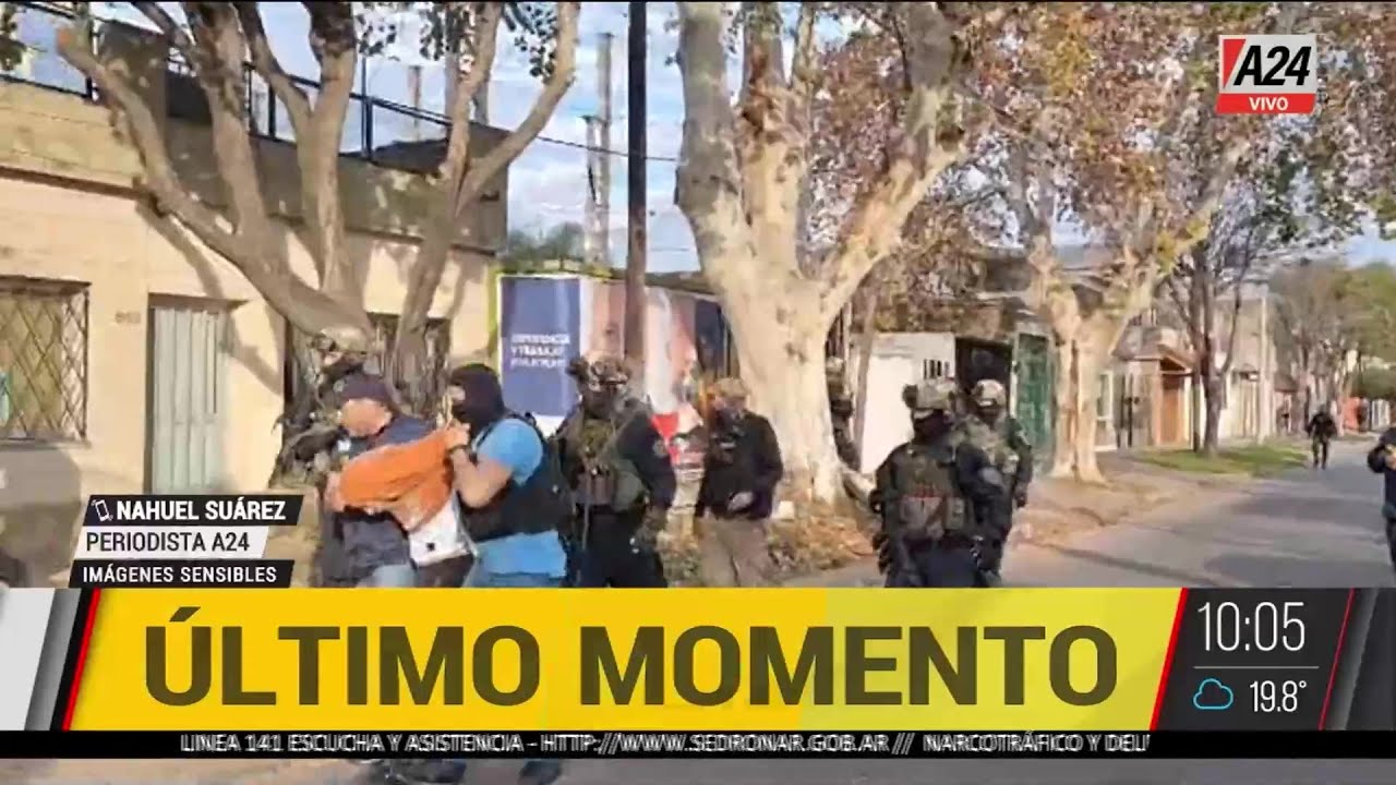 🚨 Rosario: detienen a sicarios de 