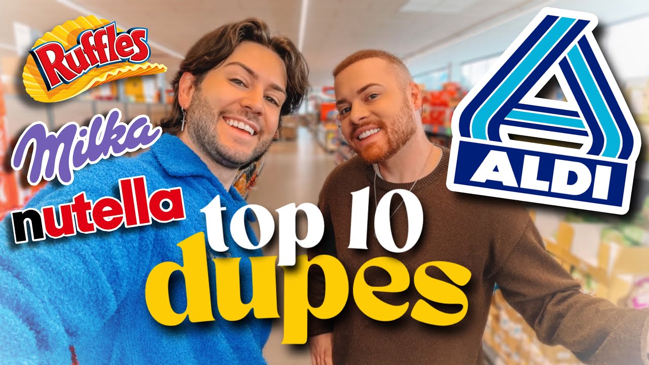 TOP 10 DUPES DO SUPERMERCADO ALDI *barato e melhor?* 👀