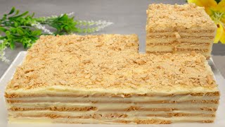 Kuchen in 5 Minute! Sie werden diesen Kuchen jeden Tag machen. Einfach und lecker ​Napoleon Torte