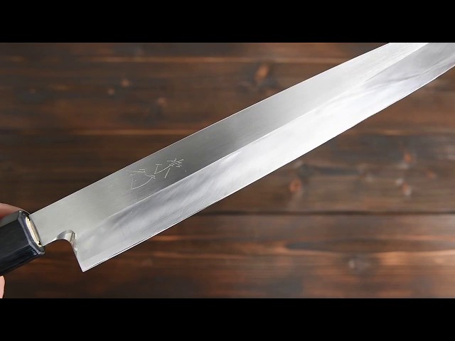 甲鉄~Koutetsu~ 柳刃包丁 九寸（270mm）SRS13粉末ハイス鋼 ~Koutetsu