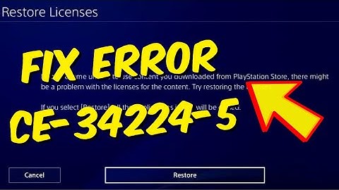 How To Fix PS4 Error CE-34224-5 (Cannot Start The Application) - 2024