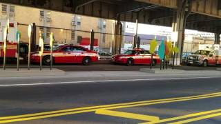 FDNY EMS United Stating Outside EMS Station 4 In Manhattan, New York