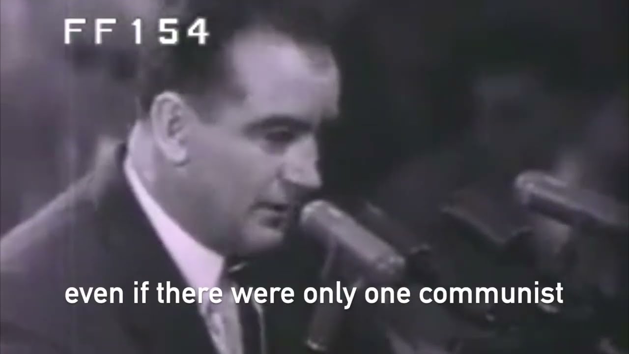 Joseph McCarthy "One Communist Too Many!" - 1952