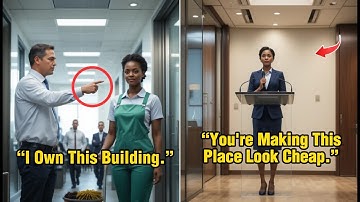 Manager Mocked a Black Woman Janitor — Not Knowing She Owned the Building