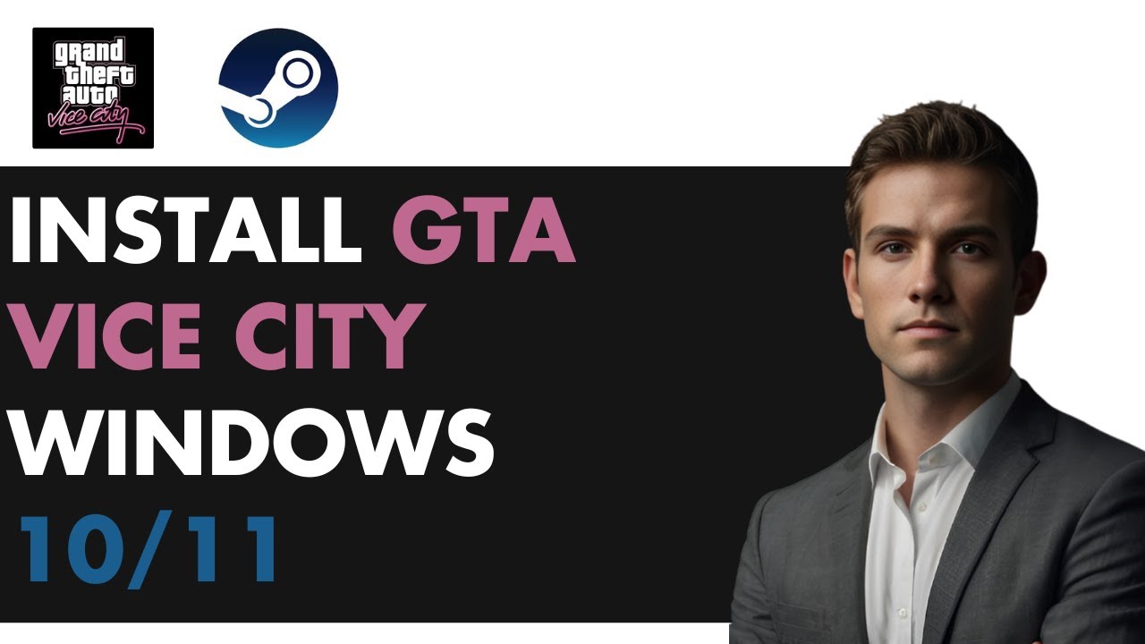 How to INSTALL GTA Vice City On Windows 10 and 11 Made EASY! - YouTube