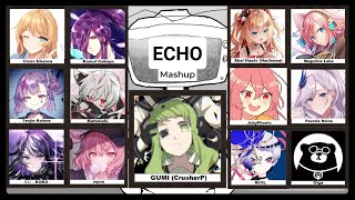 CrusherP - ECHO (Vocaloid/Utaite/Hololive) Mashup