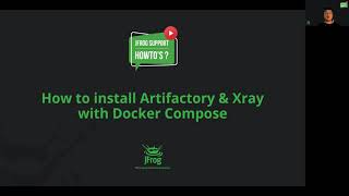 how to install artifactory and xray with docker compose?