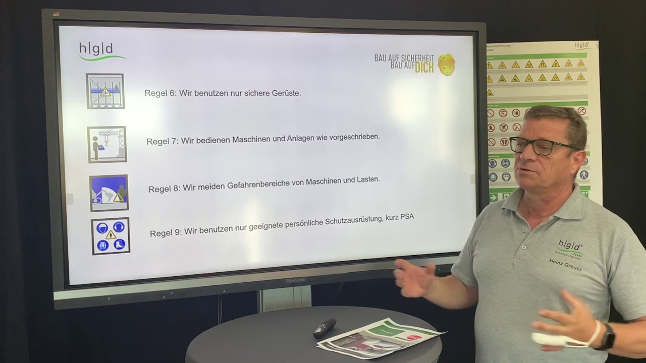 hgd Unterweisungsspot -  Spot STOP Sagen