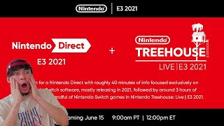 NINTENDO DIRECT E3 2021 REACTION!!