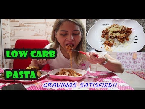 HOW TO MAKE LOW CARB PASTA USING SHIRATKI NOODLES