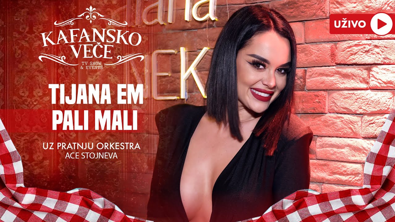 TIJANA EM - PALI MALI | UZIVO | (ORK. ACE STOJNEVA) | 2024 | KAFANSKO VECE