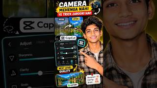 🚀 Mobile Se DSLR Look Kaise Banaye? | CapCut Secret Settings #shorts #capcut #cupcutedit #capcuttips