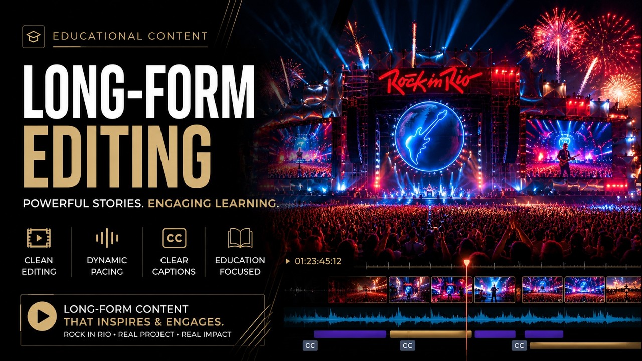 Educational Content | Long-form Editing