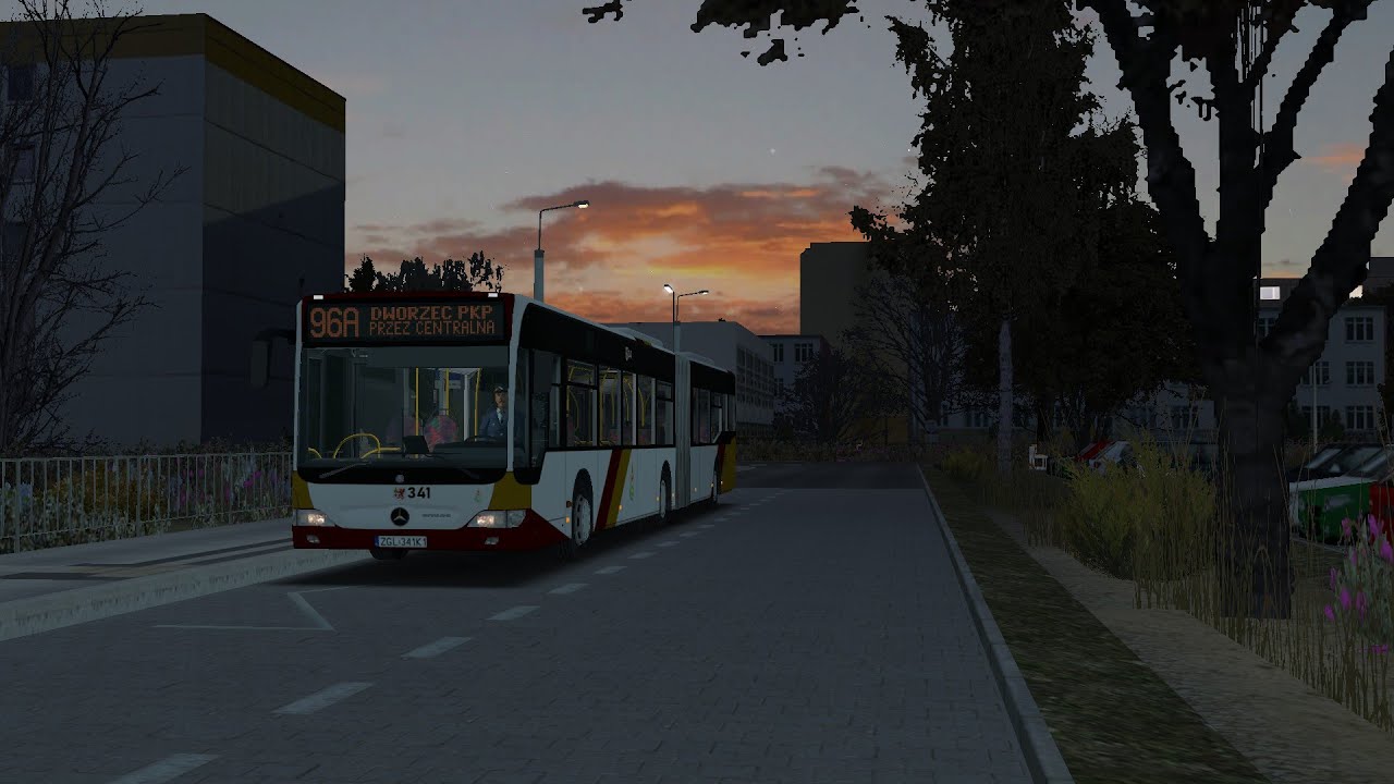 OMSI 2 - Linia 96A - Mercedes-Benz Citaro O530G - Dworzec PKP