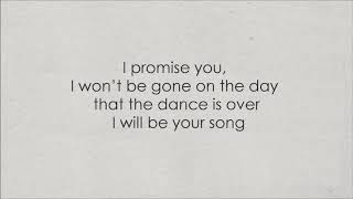 Video thumbnail of "Darren Criss - The Day The Dance Is Over - Lyrics"