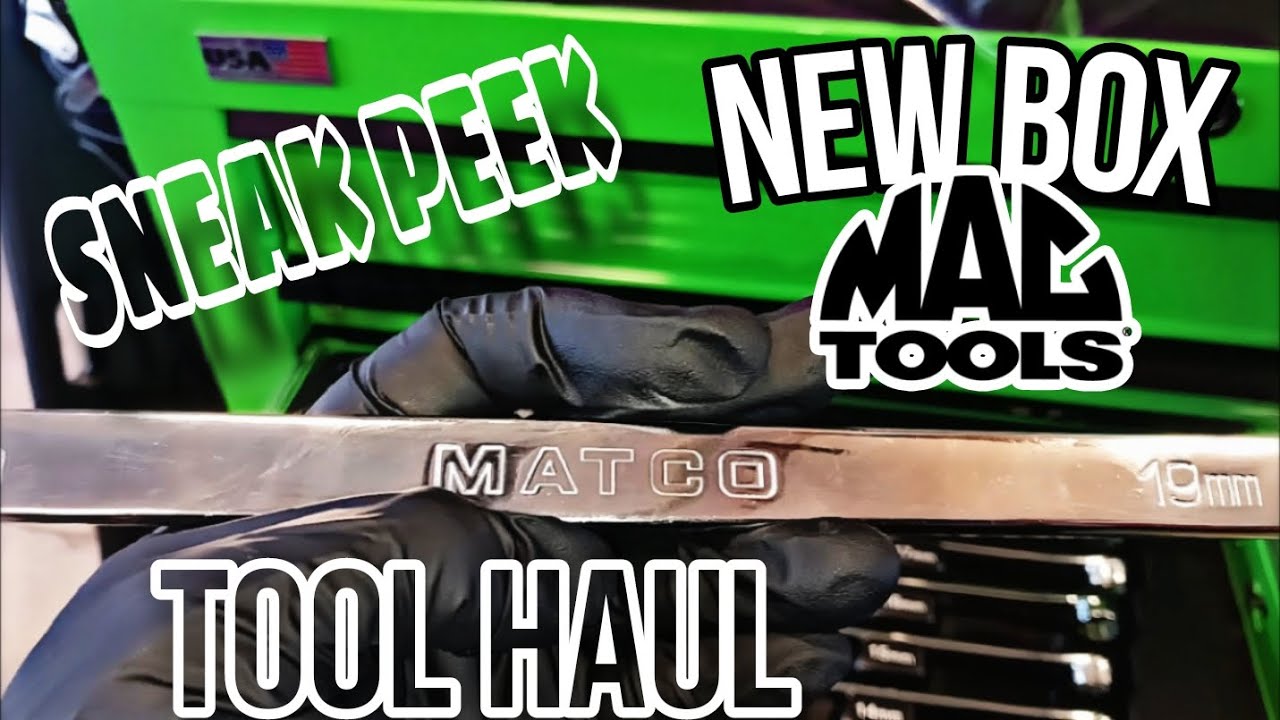A Nice Quick Tool Haul & Sneak Peek Inside My New Toolbox! YouTube