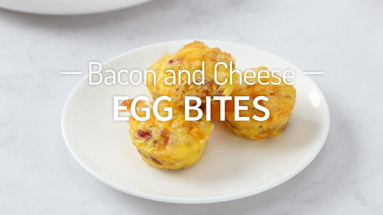 Easy Bacon Egg Bites + Video (Starbucks Copycat) - Momsdish