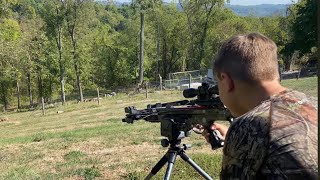 Youth shooting Barnett XP 390 Crossbow- Stuck Safety Fix