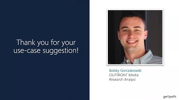 November Geopath Insights Training | Advanced Level