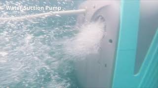 CHASING CM600 double suction pump, super suction power, let you pool debris nowhere to go!