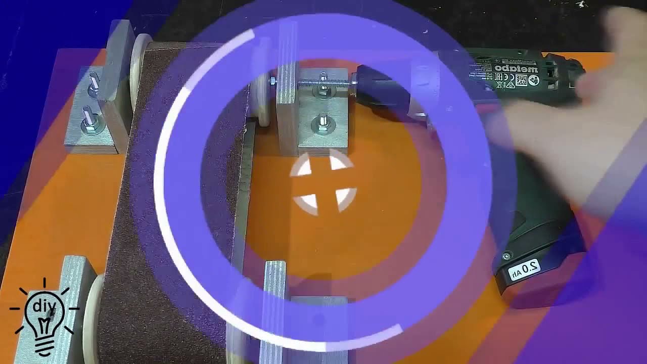 Bandschleifer – selber machen -  Bandschleifer oder elektrischen Bimsstein Anleitung WOW MOVIE