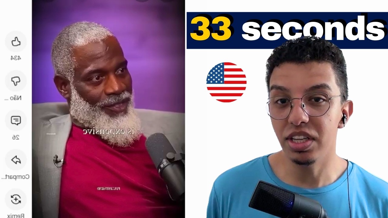 Se você entender essa Fala Curta, você tá Sabendo Inglês 👍