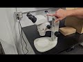 Nikon SMZ745T Unboxing &amp; Setup | Trinocular Stereo Microscope Guide