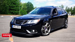Building A SAAB 9-3 Turbo X Wagon In 12 Minutes! RARE!