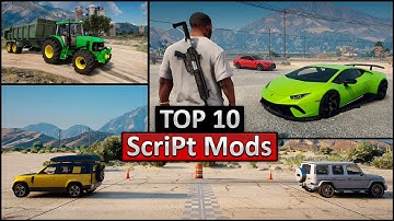 TOP 10 Script MODS for GTA 5 (2025) | Best scripts mods GTA V - part 4