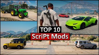 TOP 10 Script MODS for GTA 5 (2024) | Best scripts mods GTA V
